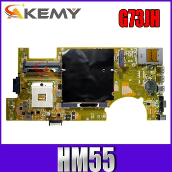 G73JH 2 слота за DDR3 PGA 989 За ASUS G73JH G73J G73 дънна Платка 60-NY8MB1200 дънна Платка на лаптоп REV: 2,0 Тестван HM55 Безплатна доставка