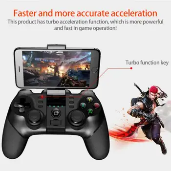 Безжична съвместим геймпад 2.4 G за PC Безжичен контролер Пряка връзка и директно възпроизвеждане на играта контролер