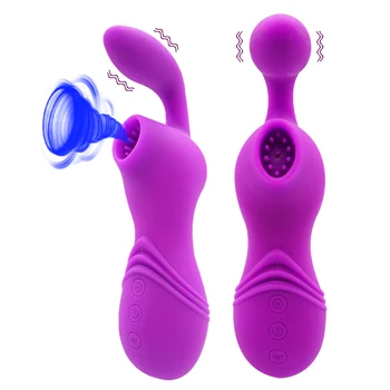 12 Скорости Зареждане на Стимулатор на Клитора Суче Вибратор Зърното Издънка на Влагалището G-Spot Смучене Вибратор Мастурбатор Секс Играчки за Жени