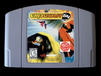 64-битова игра ** Wipeout 64 (версия за САЩ !!)