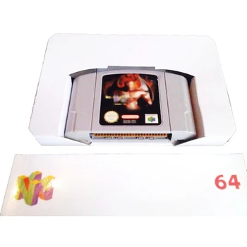 10 бр. За Подмяна на кутията N64 Вътрешна Поставяне Вставной Тава PAL NTSC за игра касета 64 CIB