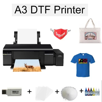 A3 DTF Принтер Epson L1800 С Бяло Мастило DTF Принтер Теплопередача PET Фолио DTF Принтер Прехвърляне на Фолио, Печат на DIY Предаване
