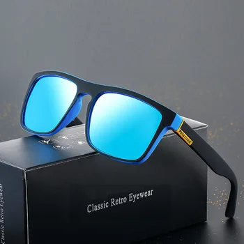 Нови Модни Мъжки и Дамски Поляризирани очила Спортна Рамки За Езда на Улицата Слънчеви Очила Еластична Боя Покритие Очила с UV400