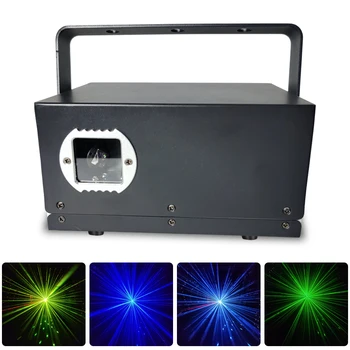 projecteur Laser étanche 2W RGBW, effet d ' éclairage de scène pour DJ Disco fête en plein air ciel étoilé galaxie DMX