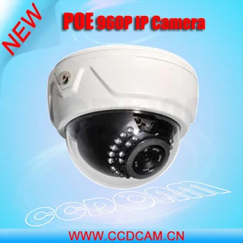 CCDCAM HD 960P POE Захранване IP Камера с Висока Резолюция, Закрит Купол 30шт IR за Нощно Виждане Дистанционно Наблюдение