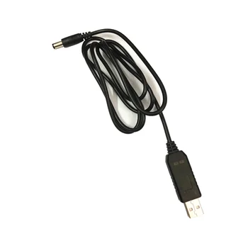 USB boost кабел от 5 до 9 В 12 През рутер / захранване захранващ кабел за зареждане проводник на линия на преобразуване