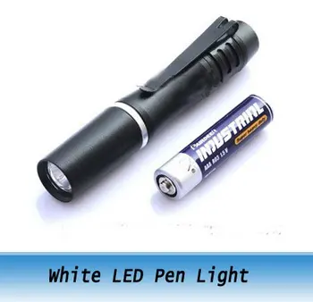 Супер ярка Мини led лампа за писалка/чисто бяло 40 лумена Медицински светило за писалка водоустойчив 10 бр.