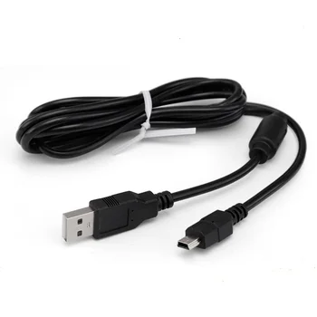 USB-зарядно устройство за зареждане и кабел за възпроизвеждане на контролера на Sony Playstation 3 С Пръстен