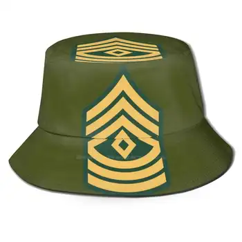 Съединените Щати Военно звание армията на САЩ - Първия сержант E8 Дишащи широкополые шапки с плосък покрив САЩ Военните на Сащ САЩ