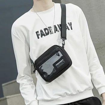 Найлон Малка Чанта през Рамо за Мъже 2022 Маркови Японски Мини Чанта За Мобилни Телефони, Мъжки чанти, Мъжки Ежедневни Чанти, Пътни Чанти Murse